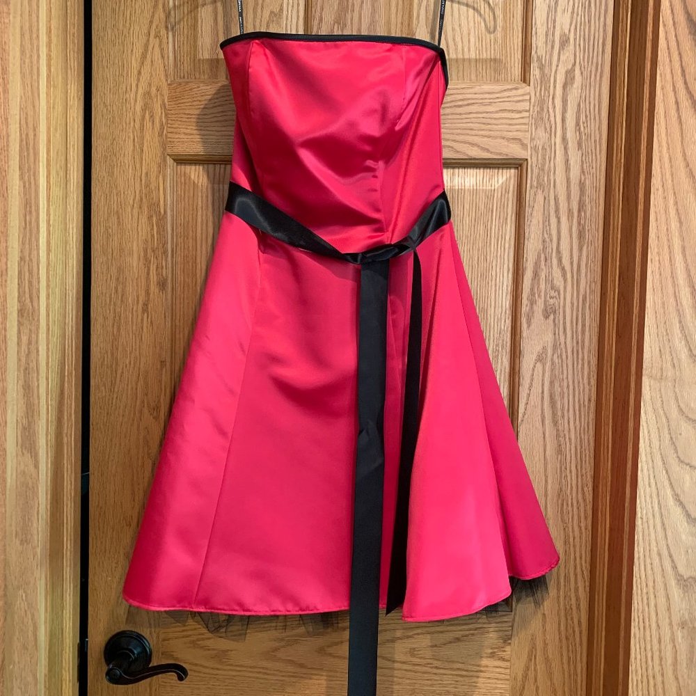 Hot Pink Cocktail Dress